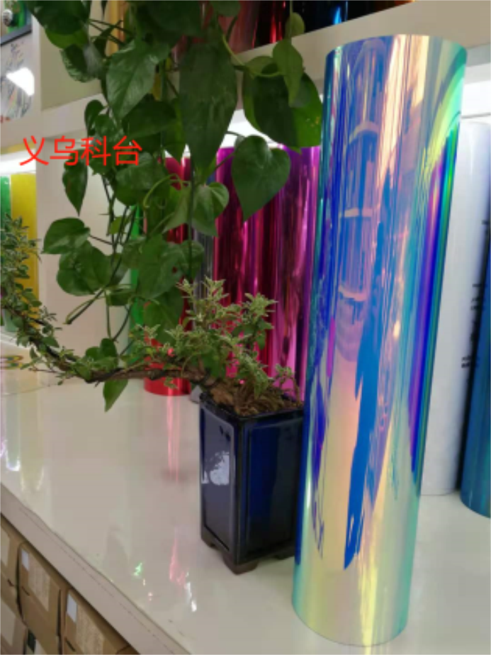 Factory direct sales of heat transfer printing personalized private customization PET colorful light-storing lettering film for engraving text and patterns, DIY various clothing logos pic 6