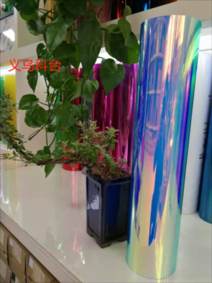 Factory direct sales of heat transfer printing personalized private customization PET colorful light-storing lettering film for engraving text and patterns, DIY various clothing logos Specification image
