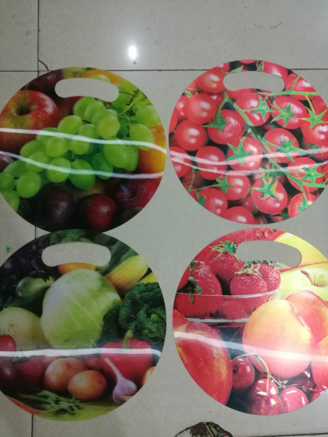 圆形单面印花塑料菜板印花菜板详情图1
