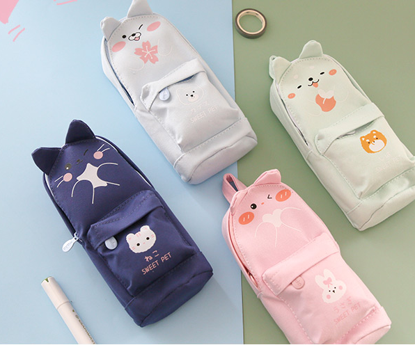 日系学生用大容量文具盒多功能收纳袋铅笔盒-2详情图4