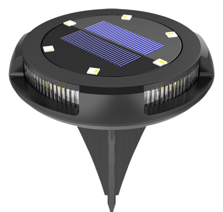 RGB太阳能插地灯 太阳能草坪灯地埋灯 庭院花园装饰灯氛围灯详情图2
