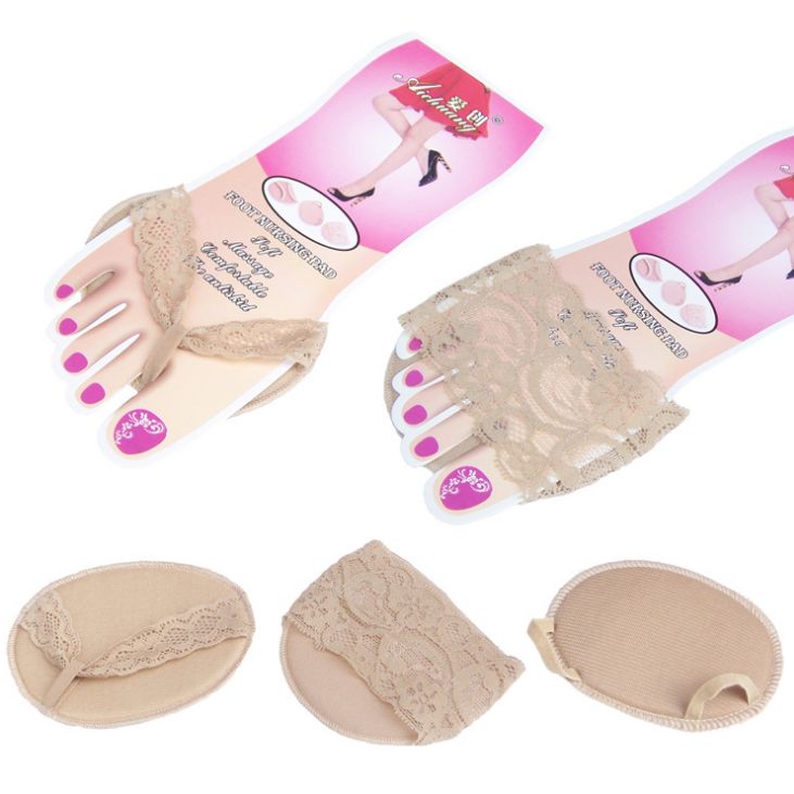 Half-size pads, forefoot pads, high heels, invisible foot pads, thickened soles, anti-slip and anti-pain invisible socks, boat socks details Picture