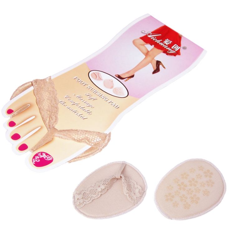 Half-size pads, forefoot pads, high heels, invisible foot pads, thickened soles, anti-slip and anti-pain invisible socks, boat socks Specification image
