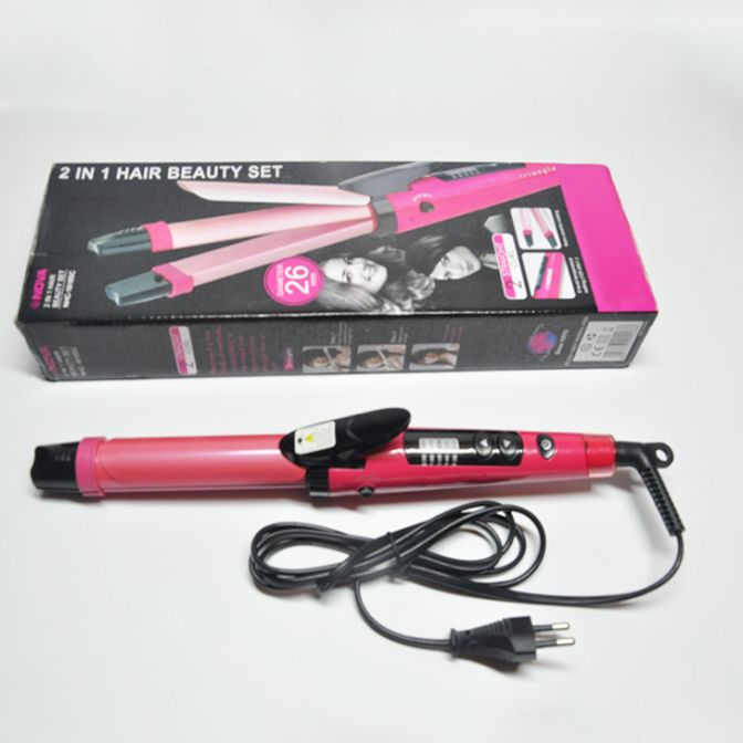 Two-in-one straight Hair Straightener with bangs inside buckle 2009 Curling iron electric splint Application Scenario