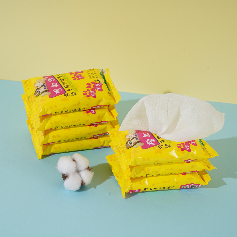 12片宠物清洁湿巾消臭清洁便携式湿巾一次性详情图8