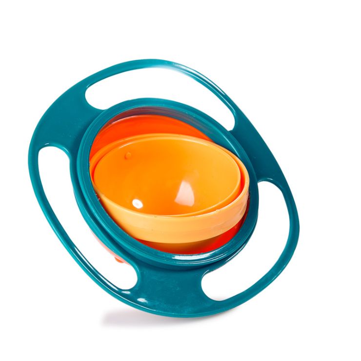 Universal Gyro Bowl Children's Bowl 360-degree Rotating Balance Bowl Gyroscope Bowl Flying Saucer Bowl Baby Bowl Application Scenario