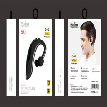 The Q10 over-ear Bluetooth headphones are hanging details Picture
