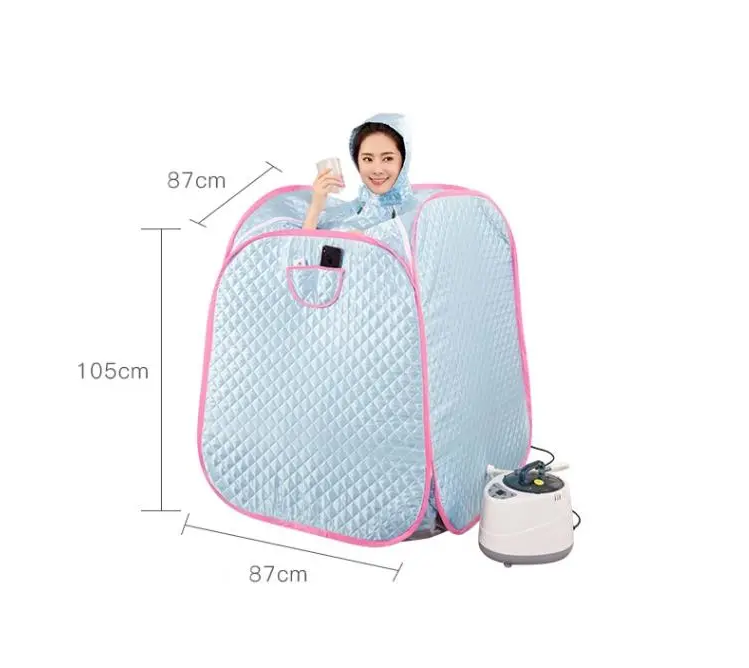 Household sweat sauna box, portable fumigation machine, sweat sauna room, steam-type folding sauna bath box detail image 5