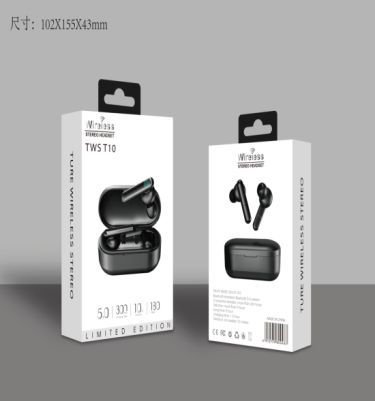 Mini Bluetooth Headphones TWS-T10 (5.0) details Picture