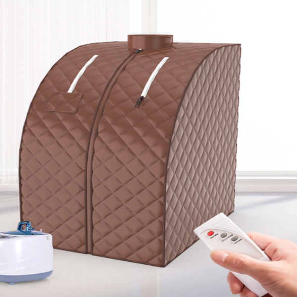 The household sauna room fumigation machine can be customized with a portable household steam sauna bath box detail image 2