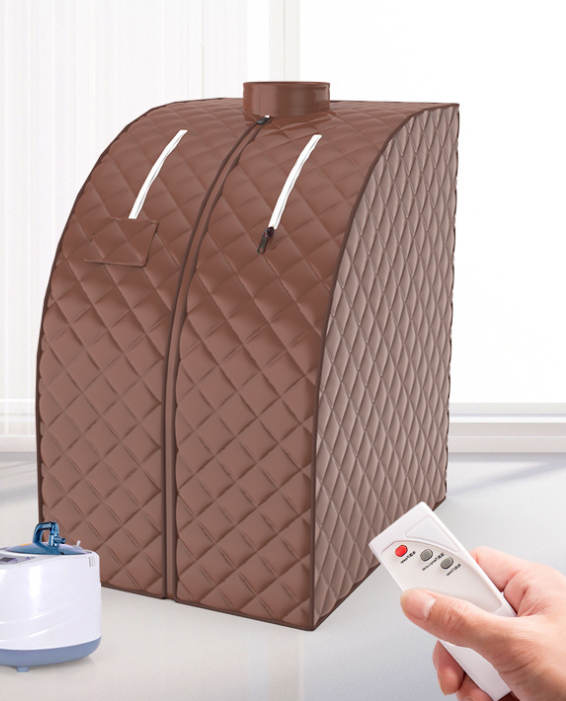 Sweat sauna box manufacturer directly supplies sweat sauna room fumigation machines and can customize portable household steam sauna bath boxes detail image 2