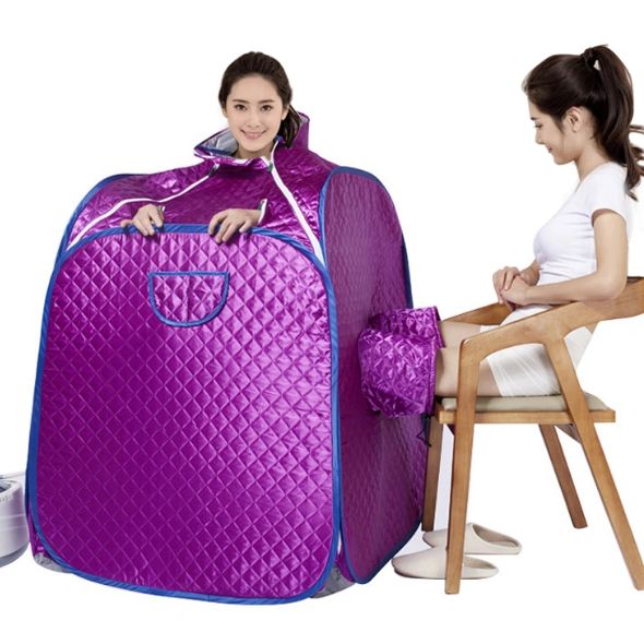 Household sweat sauna box, sauna room source factory, portable fumigation machine, sweat sauna room, steam-type folding sauna bath box details Picture