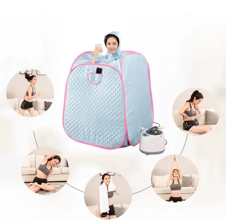 Household sweat sauna box, portable fumigation machine, sweat sauna room, steam-type folding sauna bath box detail image 3