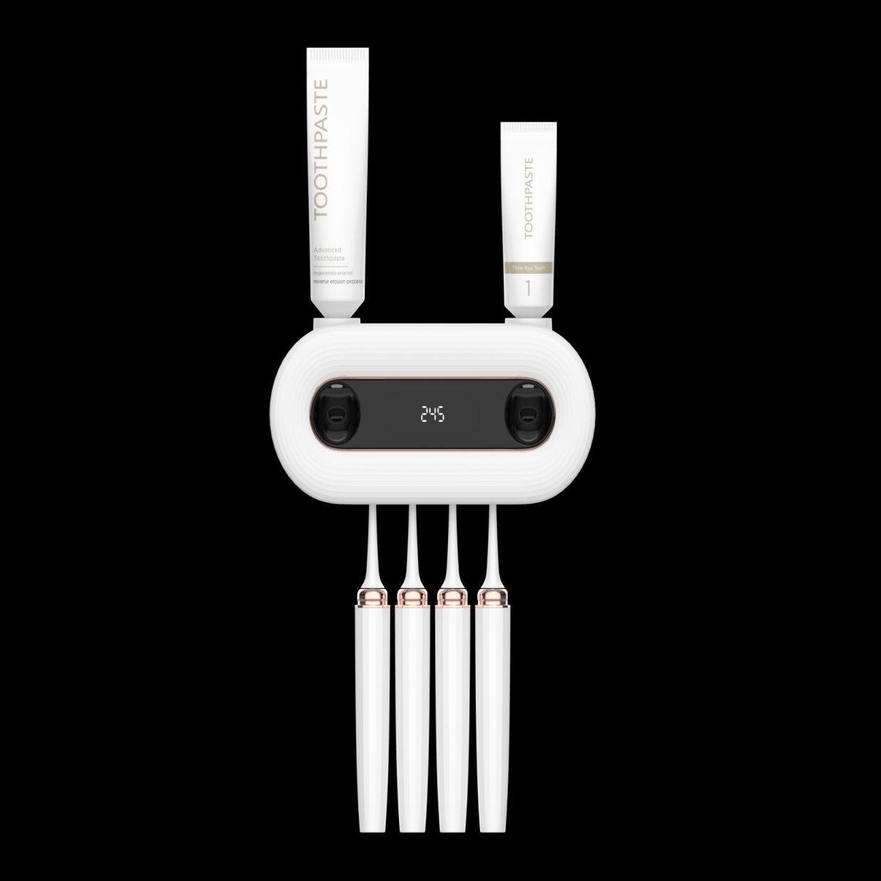 Toothbrush sterilizer case