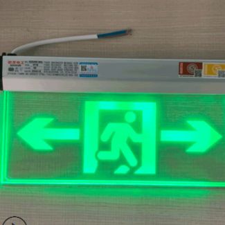 透明吊片安全出口 应急指示牌 exit指示灯 消防应急标志灯 led灯产品图