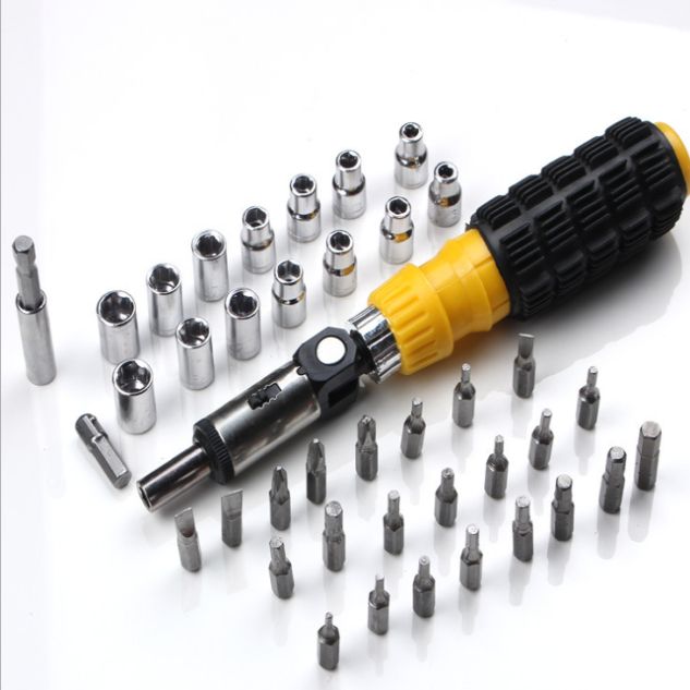 41-piece multi-functional screwdriver set, tool screwdriver socket wrench combination socket wrench Application Scenario