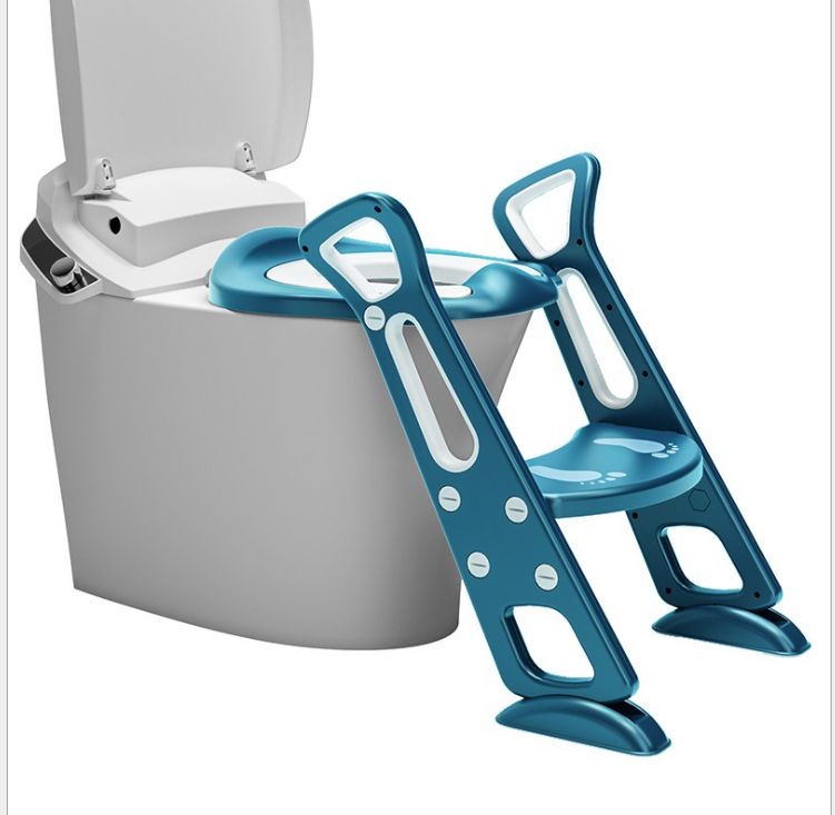 Factory direct sales of auxiliary toilet ladders, children's toilet seats, infant and baby step folding toilets