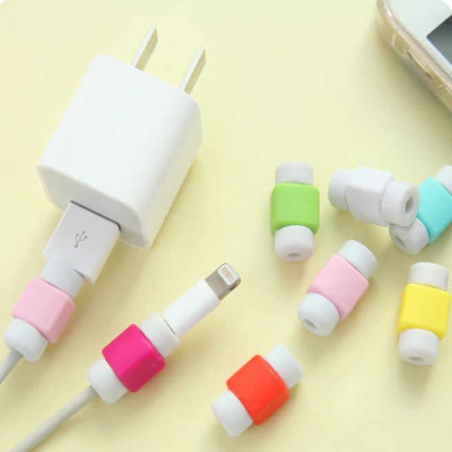 Data cable spiral protective cover Mobile phone computer data cable protective cover anti-breakage spiral data cable protective cover.