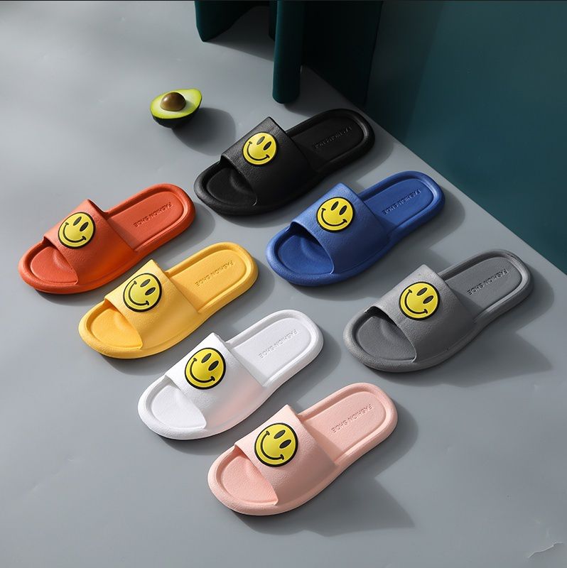Summer household household bath plastic shower EVA bottom slippers female summer men's bathroom anti-skid couple four seasons a DE-18 full figure