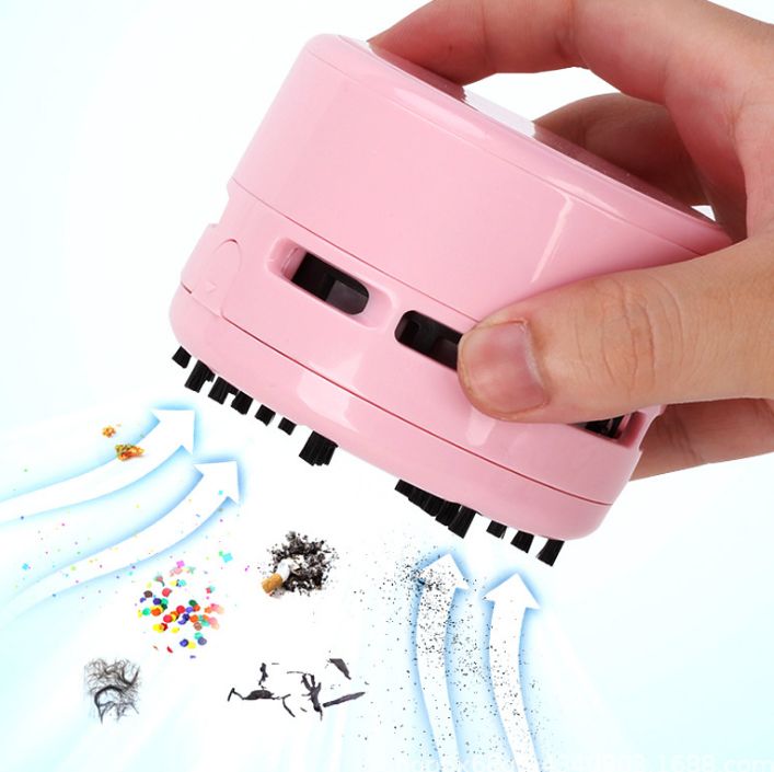 Electric Mini Vacuum cleaner Handheld home office desktop car cleaning small vacuum cleaner details Picture