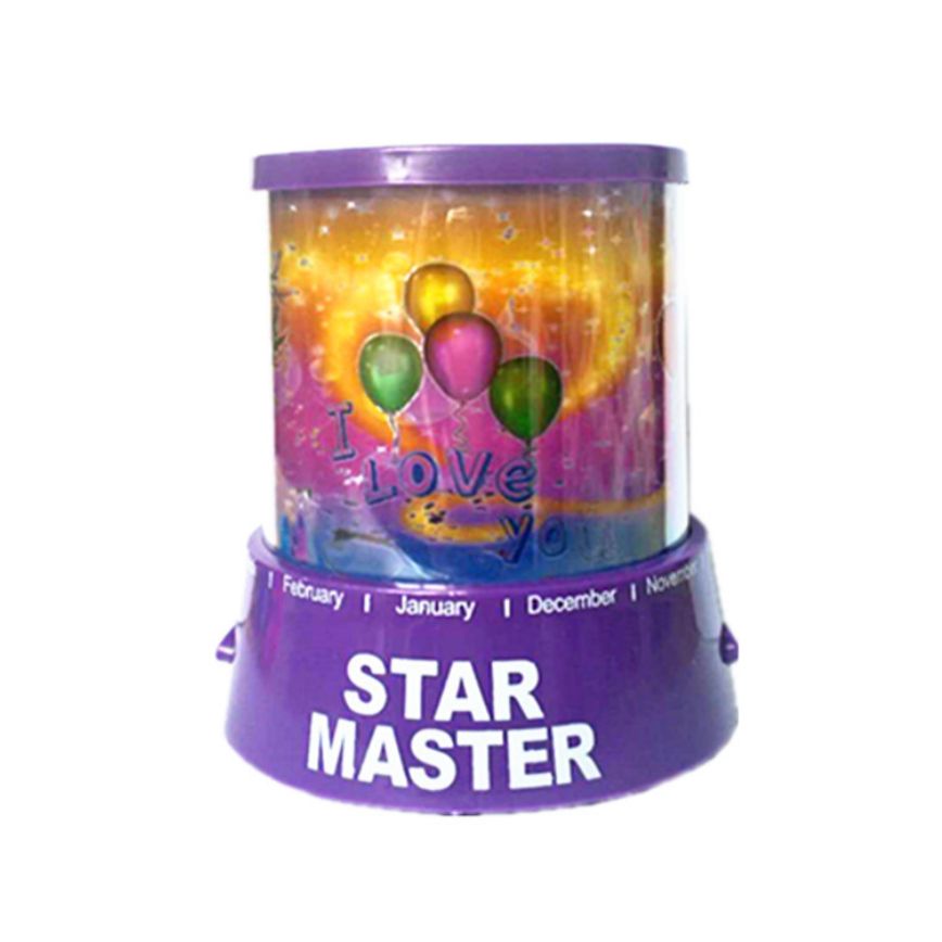 Blu-ray new strange star projection lamp instrument small night light creative products wholesale night market