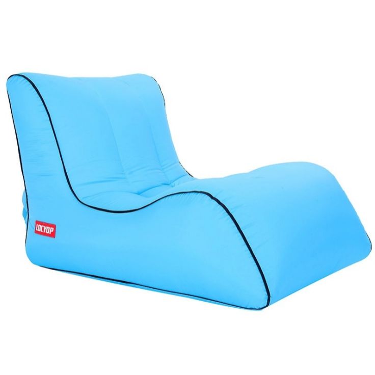 Portable outdoor inflatable sofa Lightweight nylon waterproof inflatable bed professional camping
