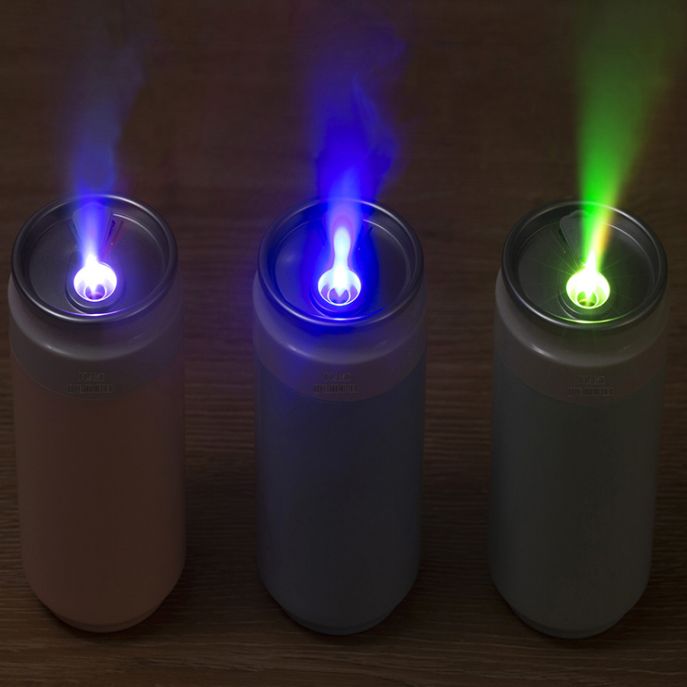 新款加湿器风扇小夜灯可乐瓶创意礼品定制补水车载雾化加湿器产品图