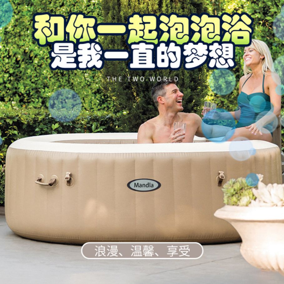 Leisure bath Swimming pool bathtub Specification drawing