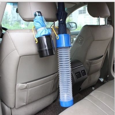 车载雨伞桶遮阳伞桶车内雨伞置物桶车载伸缩折叠桶收纳盒跨境专供