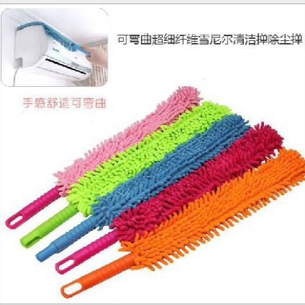 Flexible superfine fiber Chenille duster for car cleaning details Picture