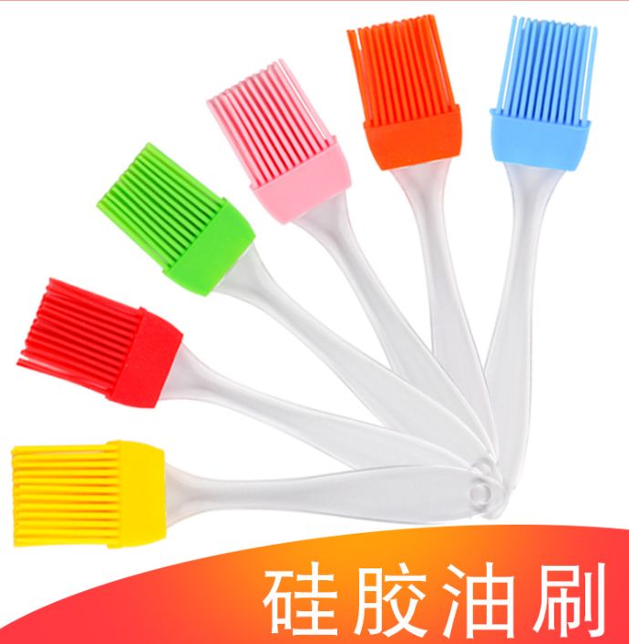 Silicone brush Milk grease brush High temperature cake baking barbecue brush bbq grease brush Kitchen trumpet