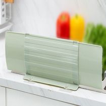 Kitchen retractable sink baffle plate grease trap plate household sink sink sink sink wholesale splash coaming plate