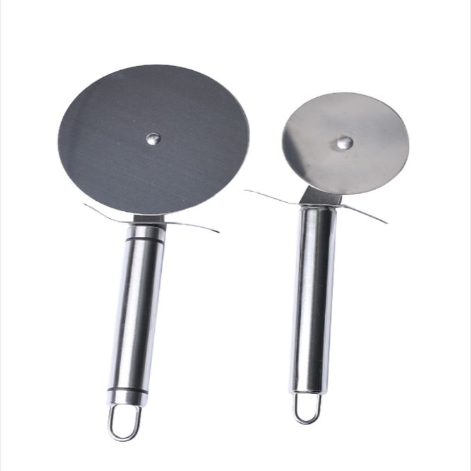 Cheap stainless steel hob wheel knife Pizza knife fondant sugar crust cutter Cake baking tool