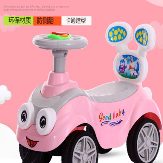 儿童扭扭车1-3岁男女宝宝助步滑行婴幼儿带靠背溜溜车 小孩玩具车细节图