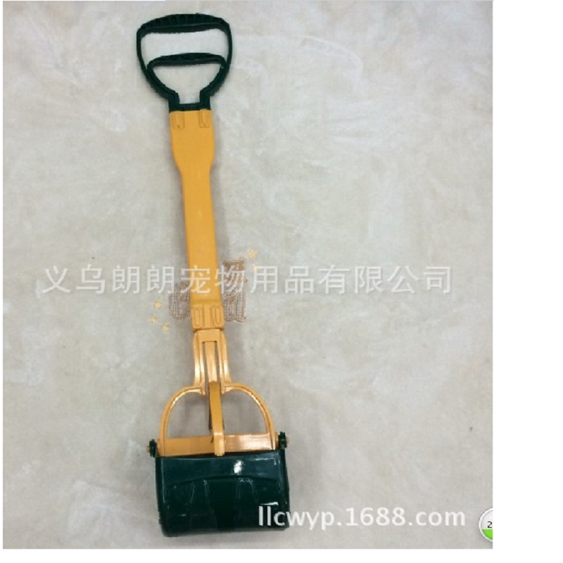 现货厂家直供长柄宠物狗拾便器 伸缩狗拾便夹 拾便器 宠物用品详情图4