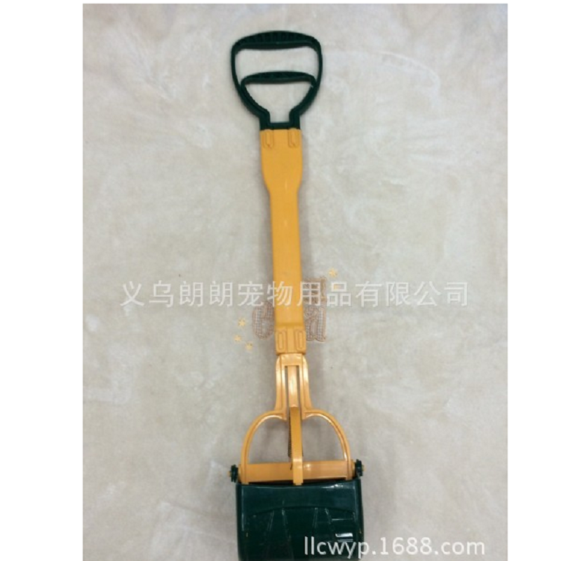 现货厂家直供长柄宠物狗拾便器 伸缩狗拾便夹 拾便器 宠物用品详情图3