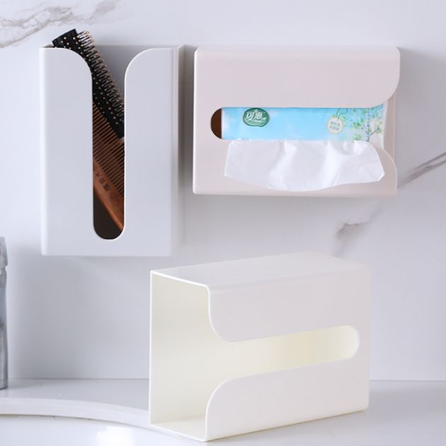 Wall-mounted paper towel holder