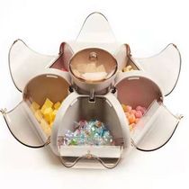Snack and candy compartmented storage box