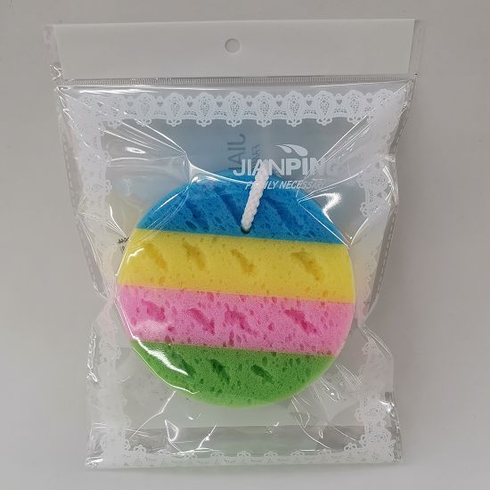 沐浴海绵/清洁海绵/洗澡海绵擦白底实物图