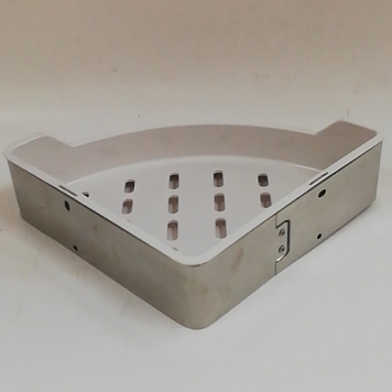 Stainless steel triangular storage rack SUS304 detail image 2