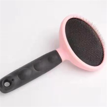 糖果色胶柄宠物梳