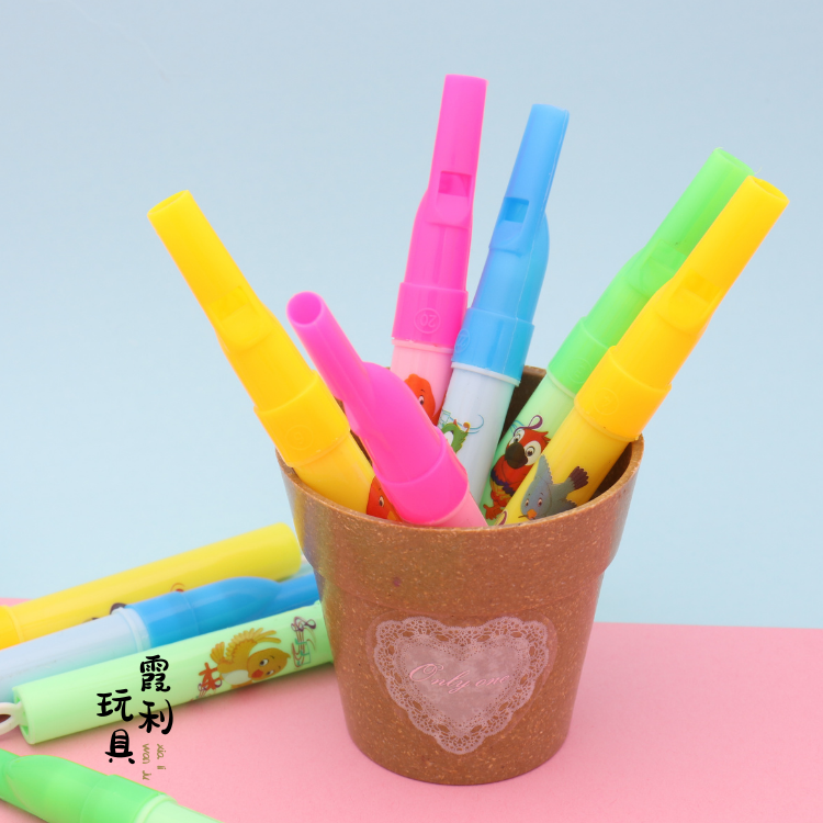 Whistle, pitch change flute, children's plastic toy, party gift detail image 4