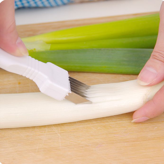 多功能葱丝刀切葱器创意家用切菜刨丝器厨房切菜器小工具图