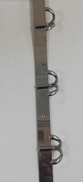 Bath towel rack: Zinc alloy foldable bath towel rack for bathrooms detail image 4