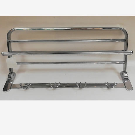 Bath towel rack: Zinc alloy foldable bath towel rack for bathrooms detail image 1