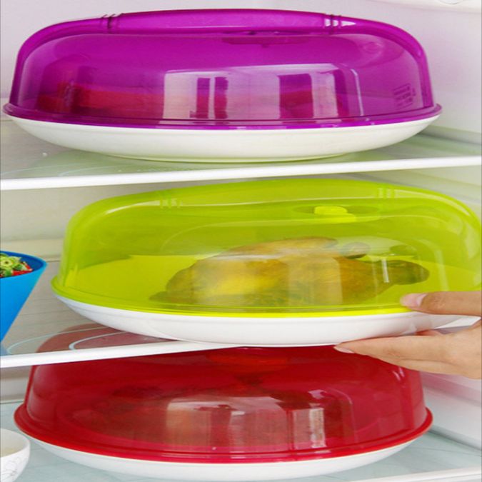 QT6029 Japanese refrigerator fresh-keeping cover Microwave oven special heating oil-proof cover dust and splash proof multi-function bowl cover