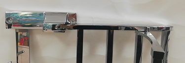 A foldable bath towel rack for the bathroom detail image 2
