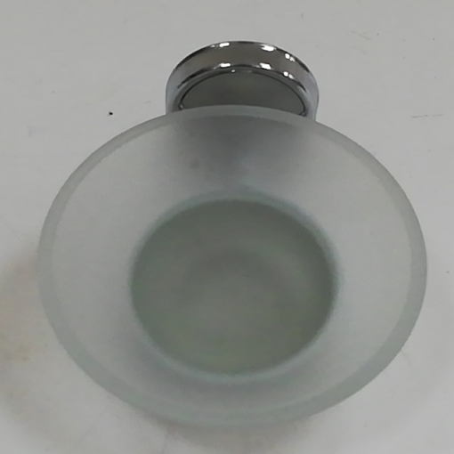 A glass soap dish for the bathroom detail image 1