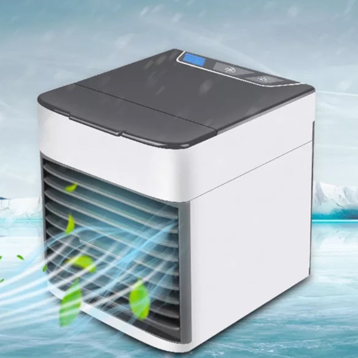 厂家现货USB迷你家用桌面冷风机小型便携加湿降温详情图3