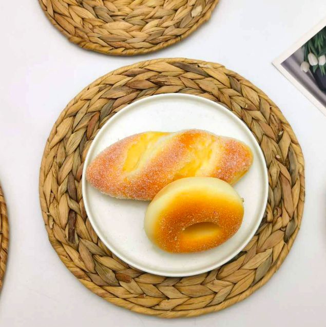 Hand woven iron ring hyacinth placemat